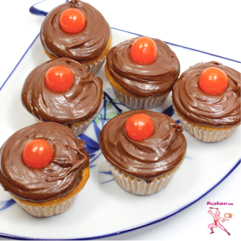 healthy yellow cake Japanese fan easy recipe at NinjaBaker.com_ healthy yellow cake Japanese fan easy recipe at NinjaBaker.com_